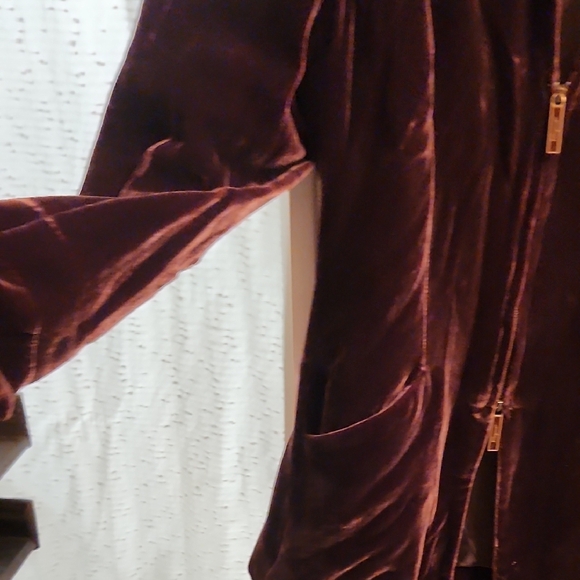 Salvatore Ferragamo Velvet Jacket - Deep Purple - Picture 4 of 9